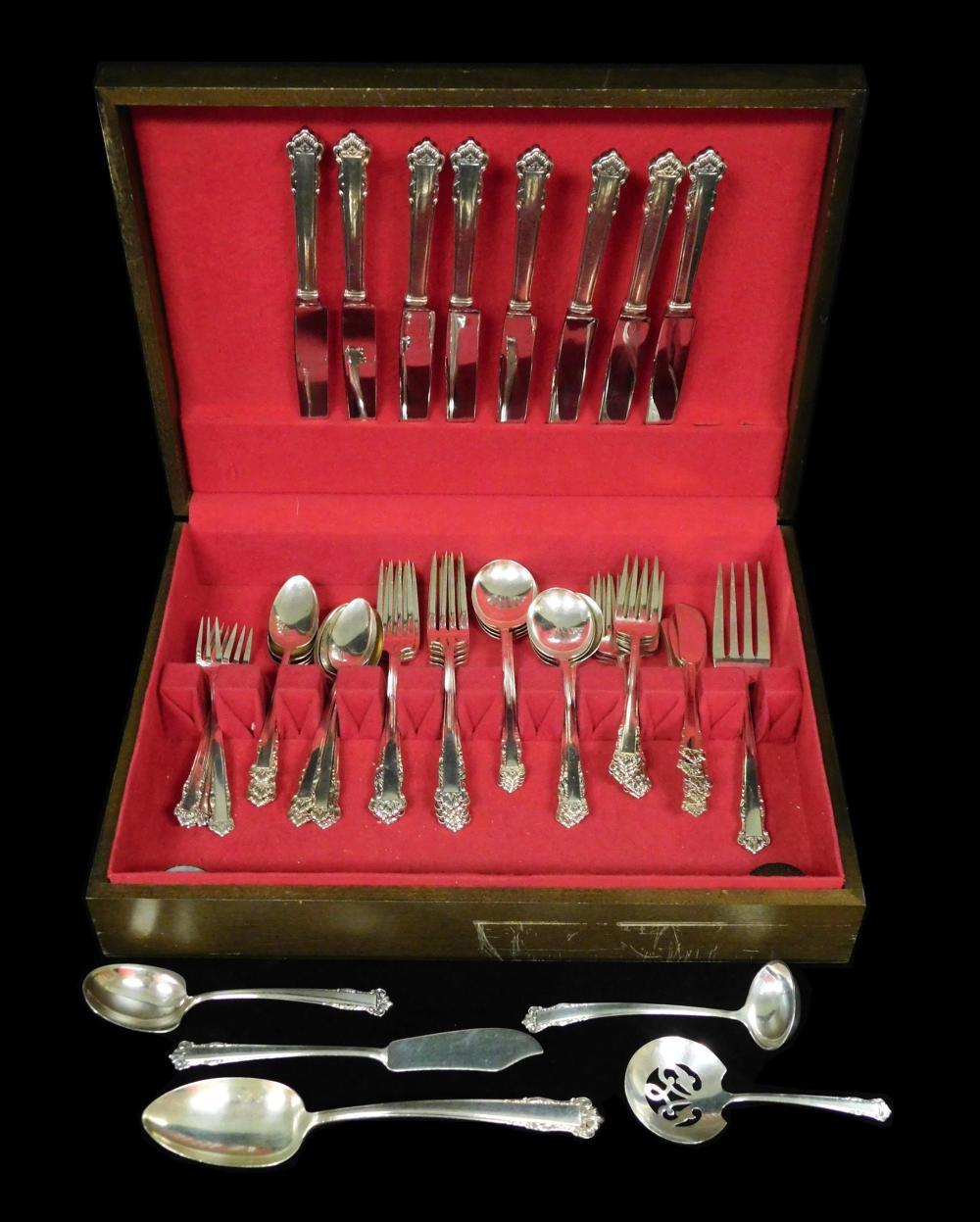 STERLING: SIXTY PIECES OF LUNT