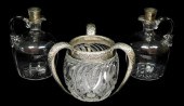 STERLING: THREE PIECES OF CUT
