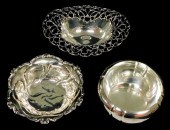 STERLING: THREE SMALL SILVER B