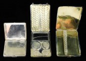 STERLING: THREE STERLING SILVE