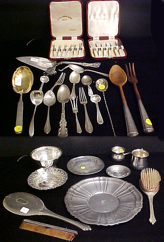 Sterling: Tiffany & Co. pie server;