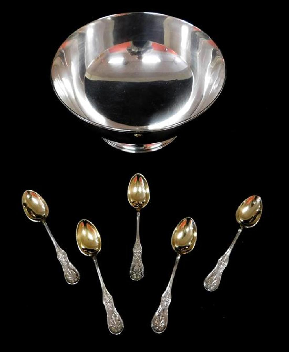 STERLING: TIFFANY & CO., SIX PIECES