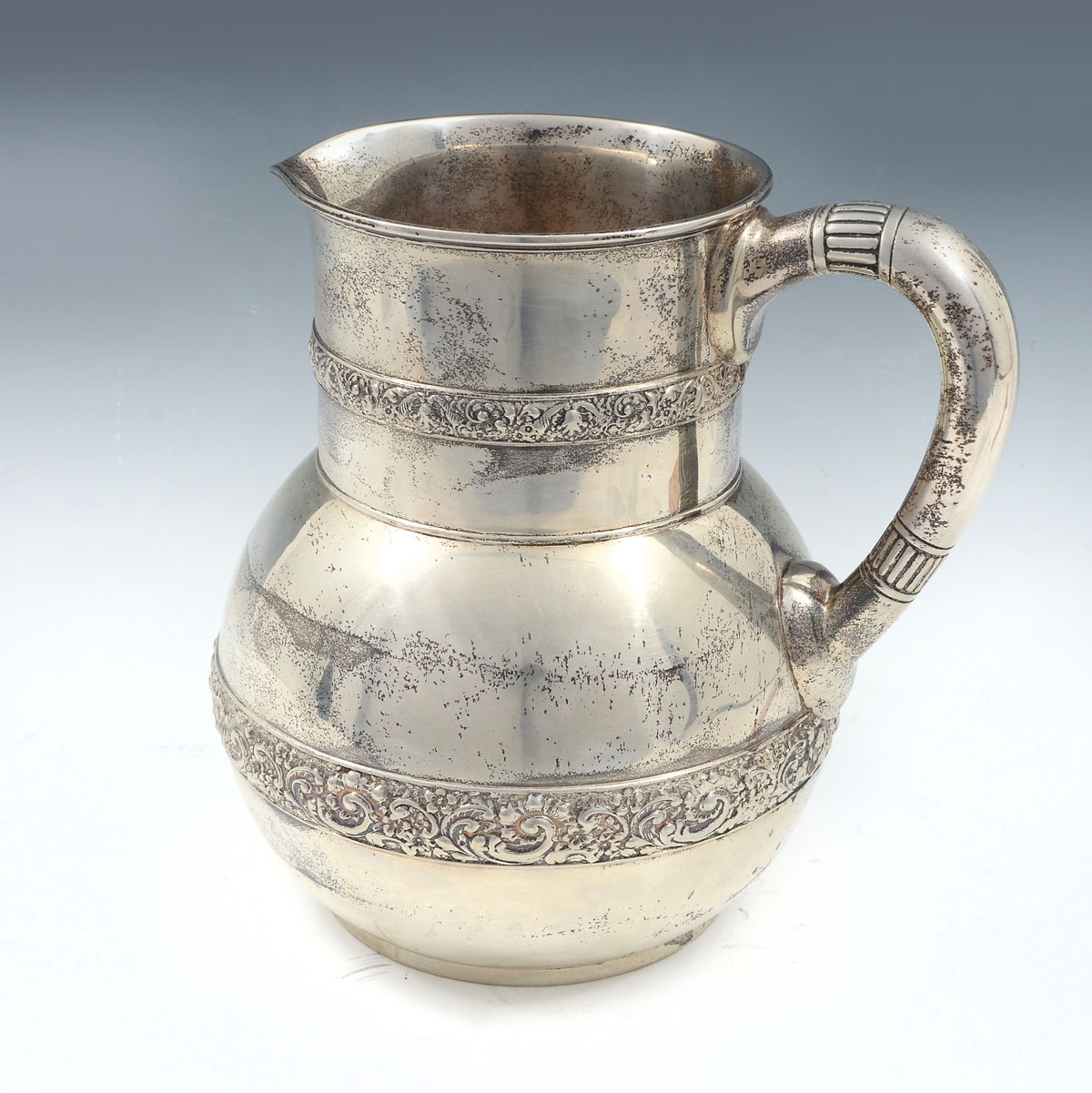 STERLING TIFFANY PITCHER: Approx.