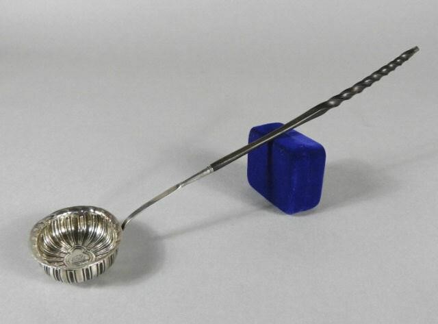 STERLING TODDY LADLE, ENGLISH,