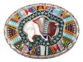 STERLING TURQUOISE CORAL ONYX