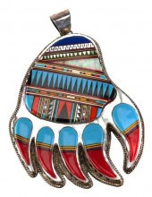 STERLING TURQUOISE ONYX INLAY