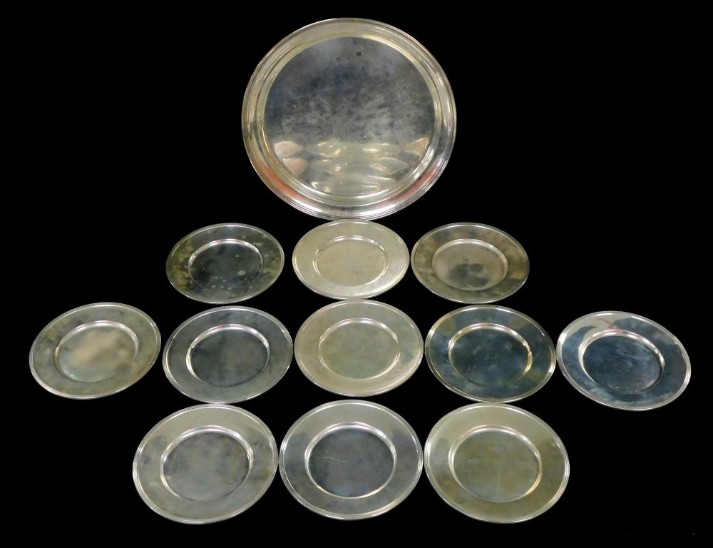 STERLING: TWELVE PIECES