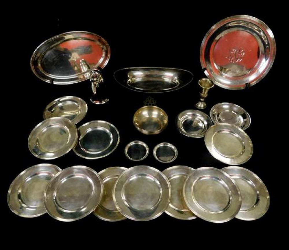STERLING: TWENTY-ONE ASSORTED
