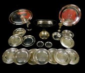STERLING: TWENTY-ONE ASSORTED