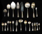 STERLING: TWENTY-ONE PIECES OF