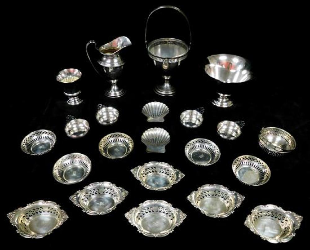STERLING: TWENTY-THREE PIECES OF