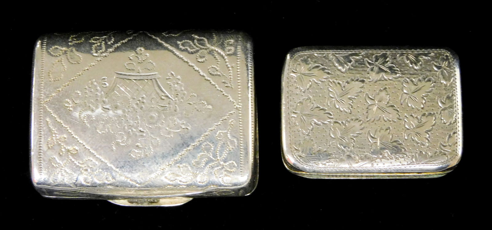 STERLING: TWO GEORGE III STERLING