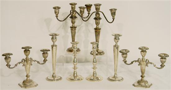 STERLING: two pairs of weighted