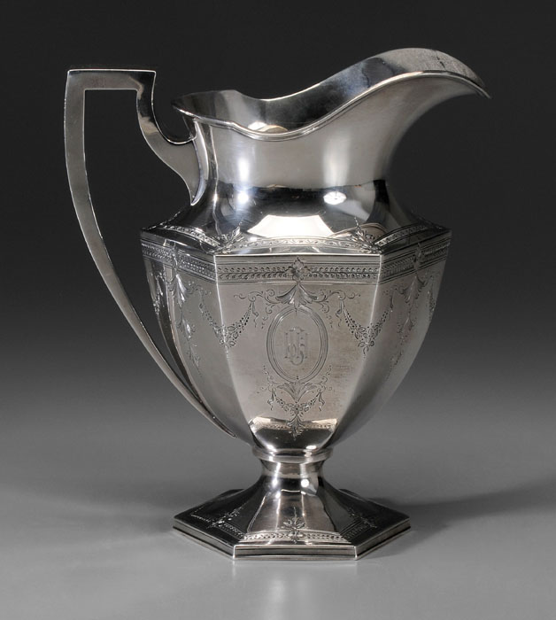 Sterling Water Pitcher American,