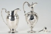 STERLING WATER PITCHER AND VIC