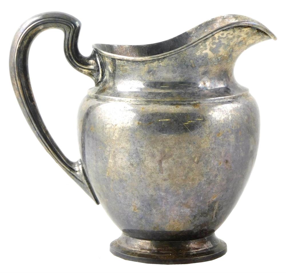 STERLING: WATER PITCHER BY FRANK W.