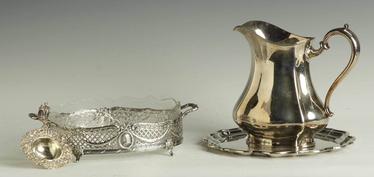 Sterling Water Pitcher & Tray