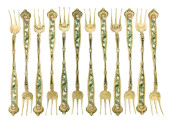 STERLING: WHITING, SET OF TWEL