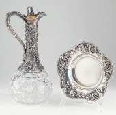 Sterling Wine Coaster & Silver