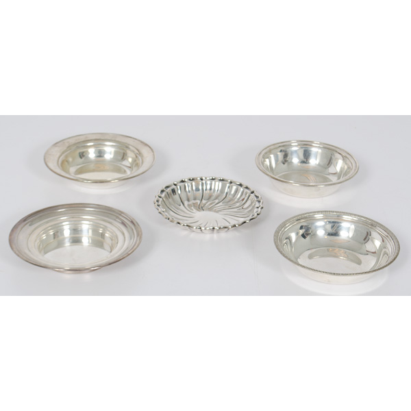 Sterling Wine Coasters American. An