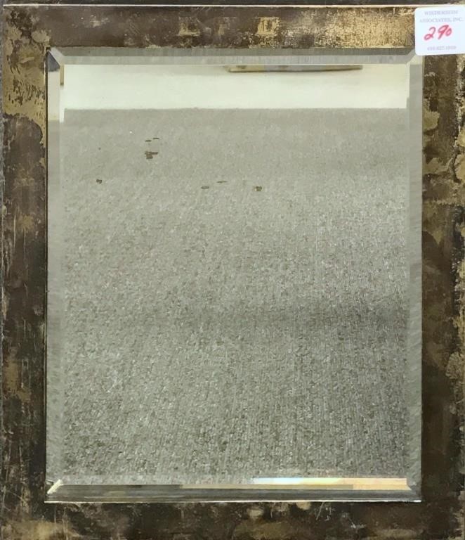 Sterlling mirror, stamped,