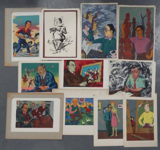 STERNBERG Harry. 11 Screenprints of