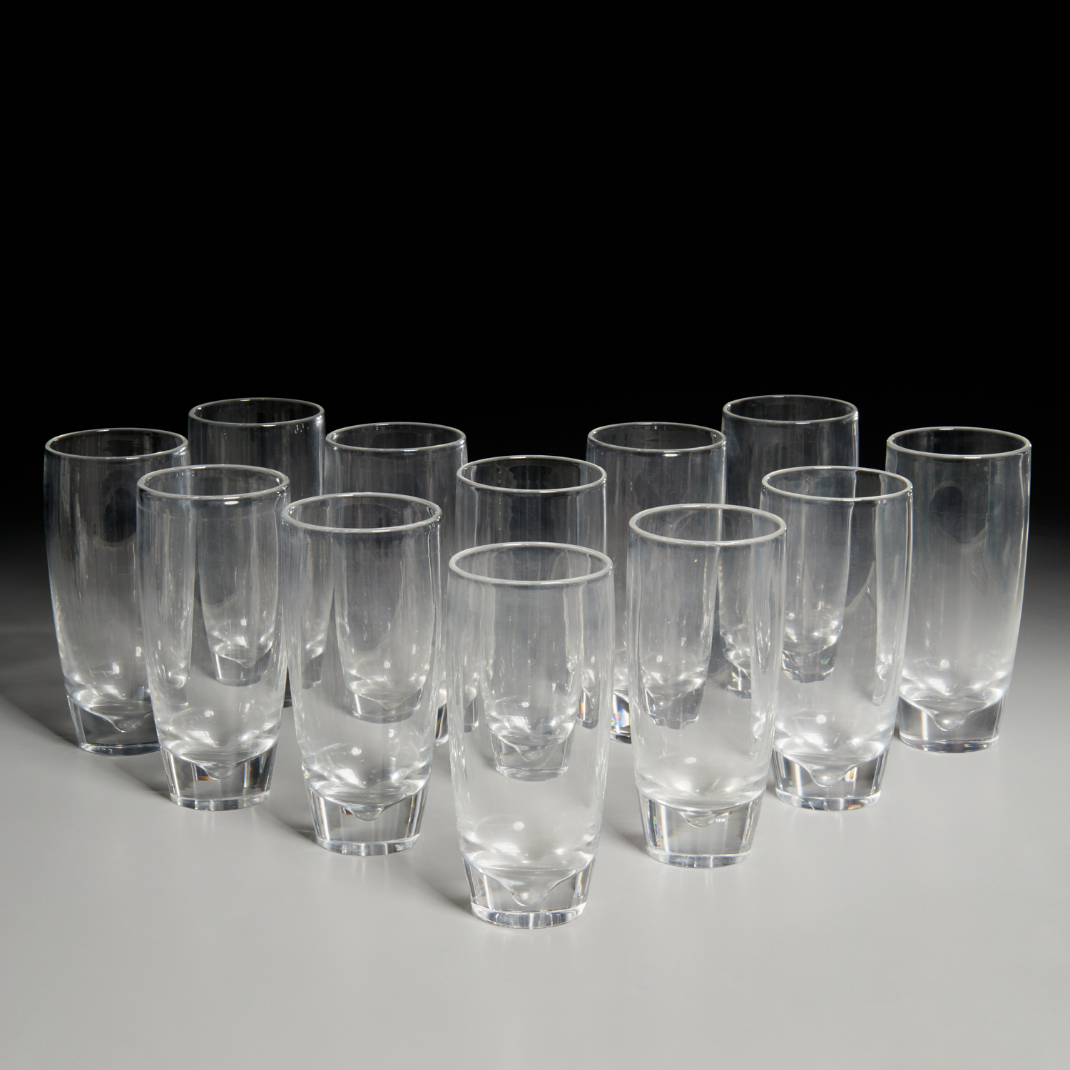 STEUBEN, (12) MODEL 7940 TUMBLERS