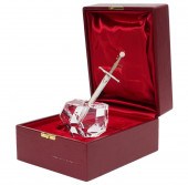 STEUBEN 18K & STERLING EXCALIB