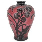 STEUBEN ACID-ETCHED MIRROR BLA