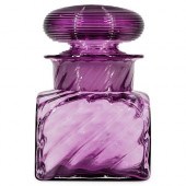 STEUBEN AMETHYST SPIRAL RIBBED
