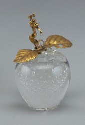 STEUBEN "APPLE OF EDEN" CRYSTA