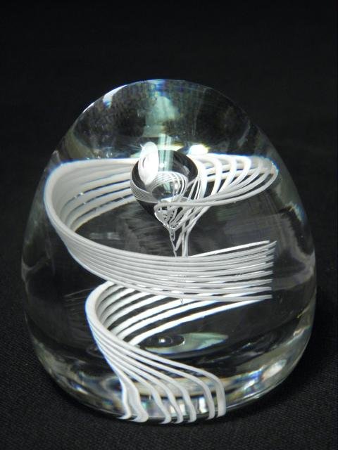 Steuben art glass paperweight