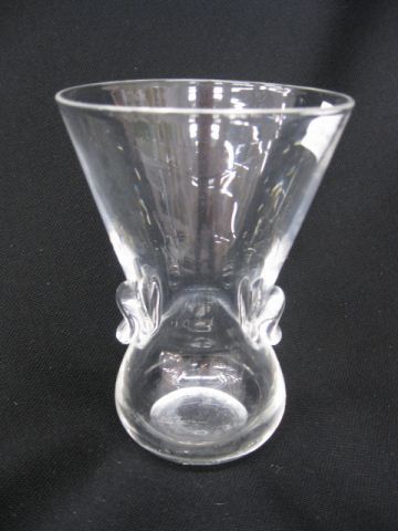 Steuben Art Glass Vase pinch