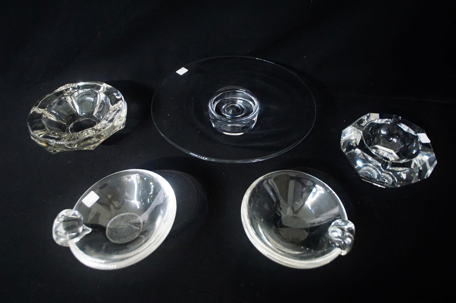 STEUBEN ASH TRAYS, ROSENTHAL - 5