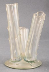 STEUBEN ATTR. VERRE DE SOIE GL