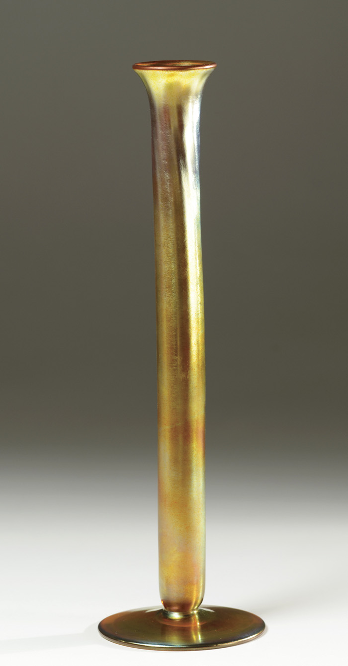 STEUBEN AURENE GOLD IRIDESCENT