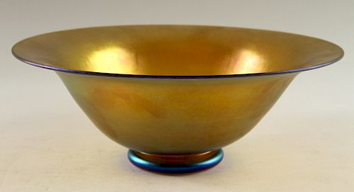 STEUBEN AURENE IRIDESCENT ART GLASS
