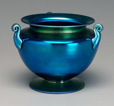 Steuben Aurene three-handled