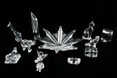 STEUBEN & BACCARAT ART GLASS: