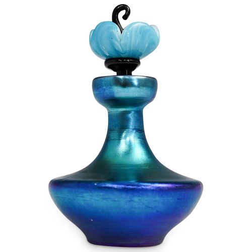 STEUBEN BLUE AND TURQUOISE