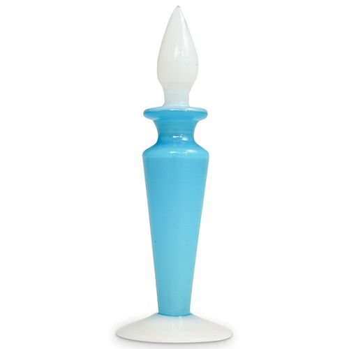 STEUBEN BLUE JADE AND FLINT WHITE