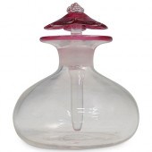 STEUBEN CENTRA FLORAL STOPPER