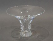 STEUBEN CLEAR CRYSTAL FLARE RI