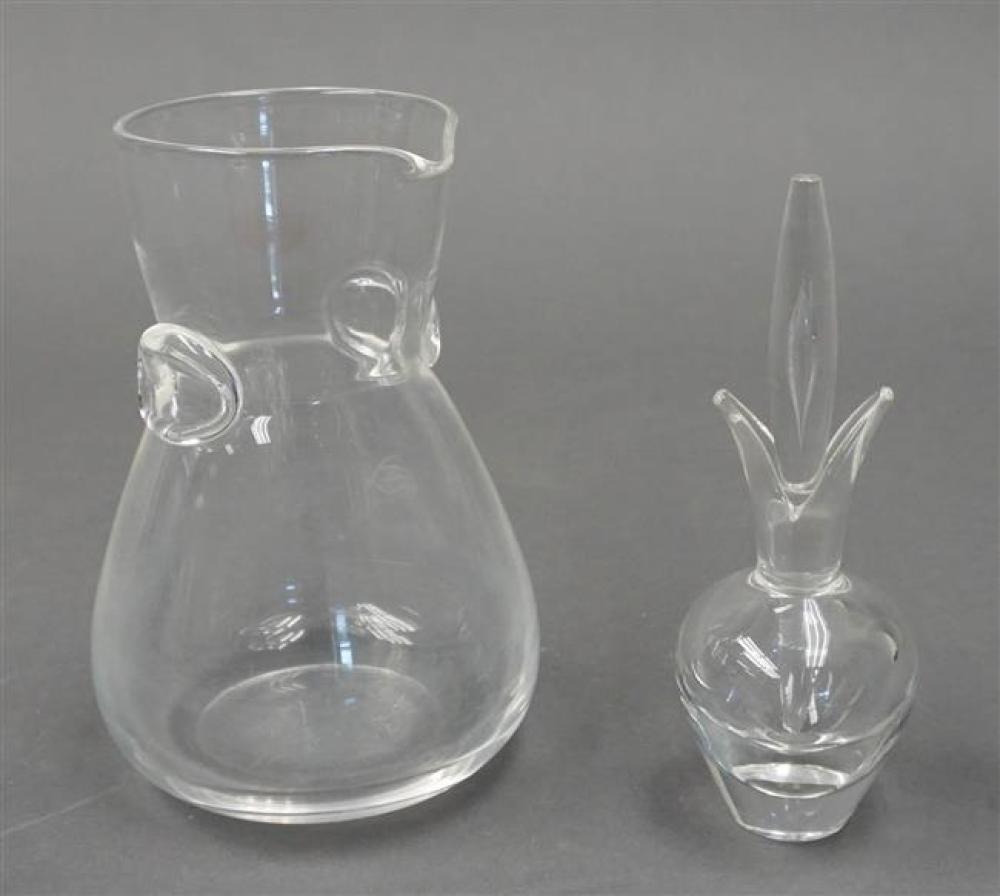 STEUBEN CLEAR CRYSTAL WINE CARAFE