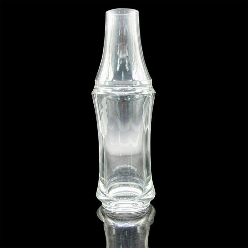STEUBEN CLEAR GLASS BOTTLE SHAPED