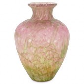 STEUBEN CLUTHRA GREEN GLASS "H