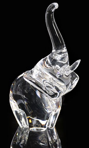 STEUBEN COLORLESS ART GLASS