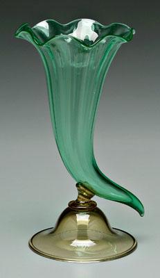 Steuben cornucopia vase, Pomona