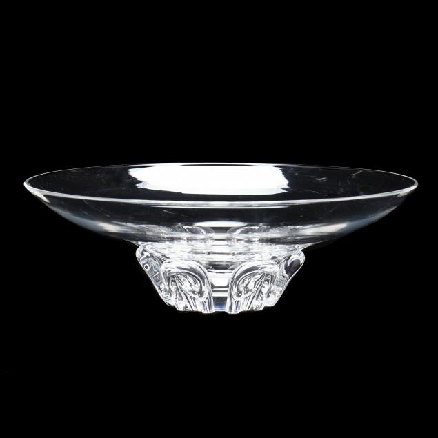 STEUBEN CORONET CRYSTAL CENTERPIECE