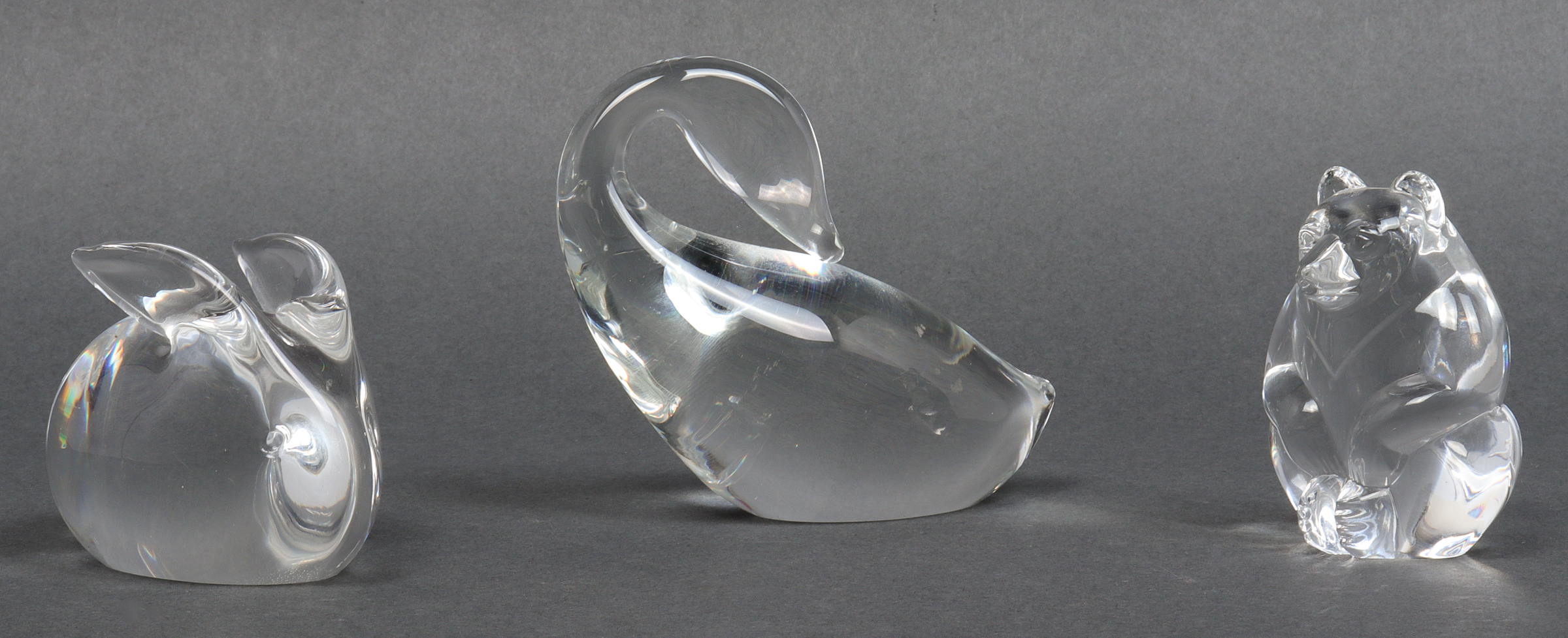 STEUBEN CRYSTAL ANIMAL FIGURAL